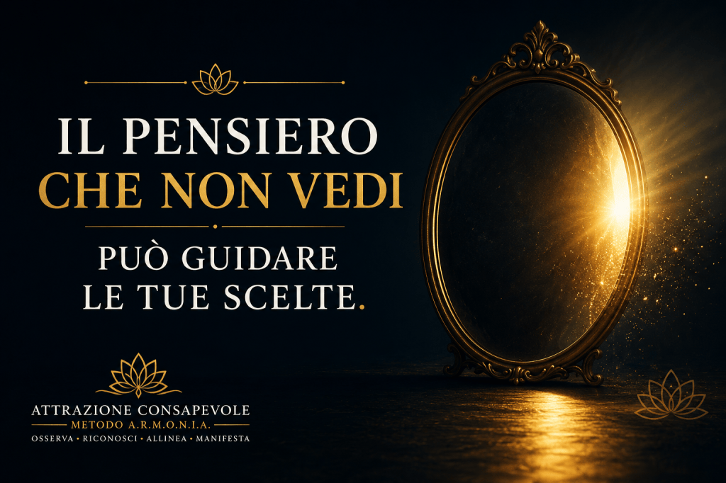 Perché pensare positivo non basta: il punto che spesso dimentichiamo nella Legge&nbsp;dell’Attrazione