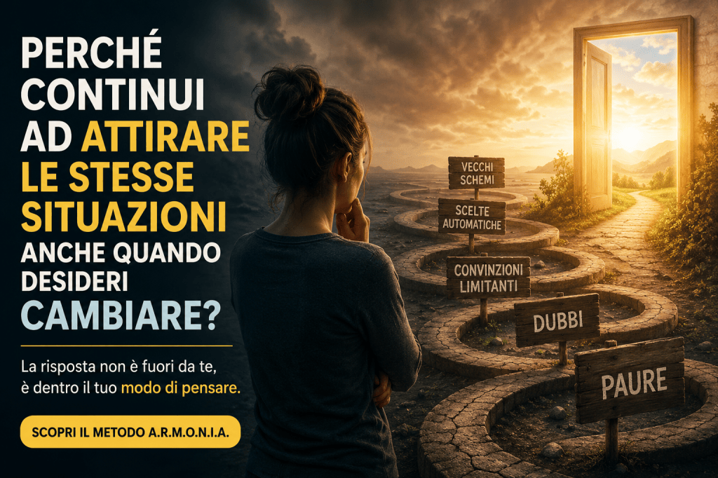 Perché continui ad attirare le stesse situazioni anche quando desideri&nbsp;cambiare?